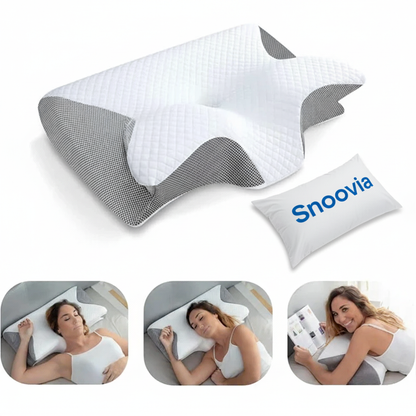 Snoovia™ Poduszka Ortopedyczna Ultra Kontur – Ulga i Wsparcie”