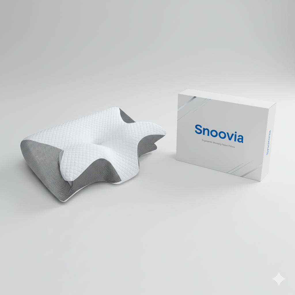 Snoovia™ Poduszka Ortopedyczna Ultra Kontur – Ulga i Wsparcie”